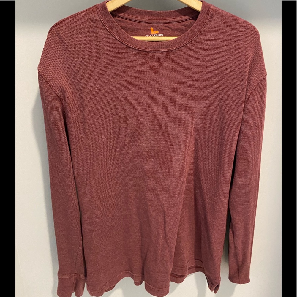 Field & Stream Red Pullover Sweater, size: L
